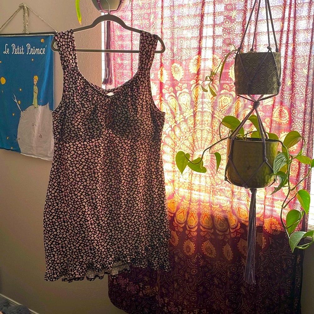 EBUC No Boundaries ditsy daisy floral summer dress Size XXL (21) 100% Polyester